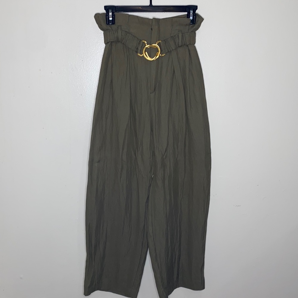 Zara Green Pants